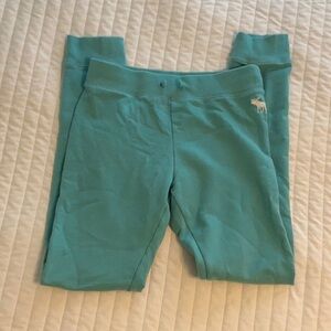 Abercrombie Kids Blue Thick Sweatpant Leggings Stretchy Full-Length